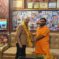 Karshini Nagendra Maharaj Of Mathura  (Vrindavan) Facilitates Producer & director Mr  Alok Shrivastava