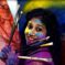 Painter Sandhya Vaish Celebrated The Festival Of Colours HOLI This Year By Staying  Indoors
