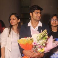 Mumbai’s Young Boy Samudrajeta Aryan Surjeet Dadilala Created A World Record. He Swam A Distance Of 32 Kilometers From Chapora Fort To Panjim Jetty In Goa.